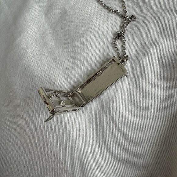 Silver Necklace for Fitbit Tracker - Picture 8 of 9